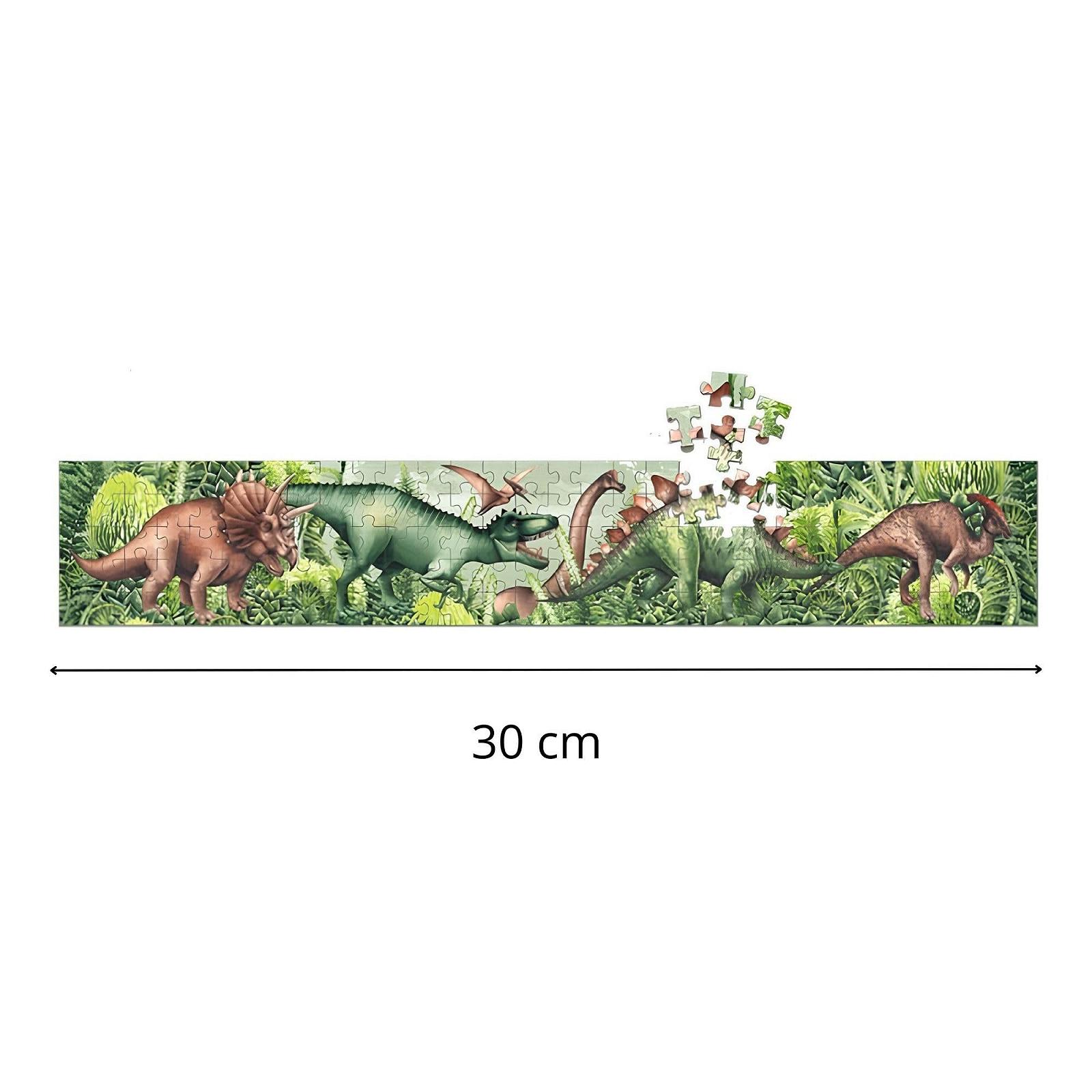 Мини-пазл Out of the blue Dinosaur 150 деталей в ПЭТ-тубе, фото №3