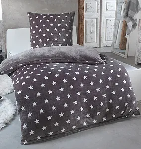 Постільна білизна плюшева двостороння зимова Stars Nicky Teddy Cashmere Touch - Фото 1