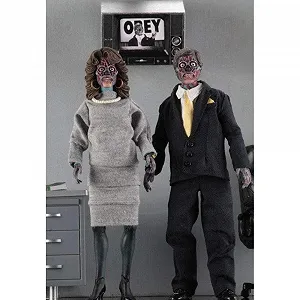 Набір фігурок NECA They Live Aliens 2 штуки 20 см synthetic.ua - Фото 1