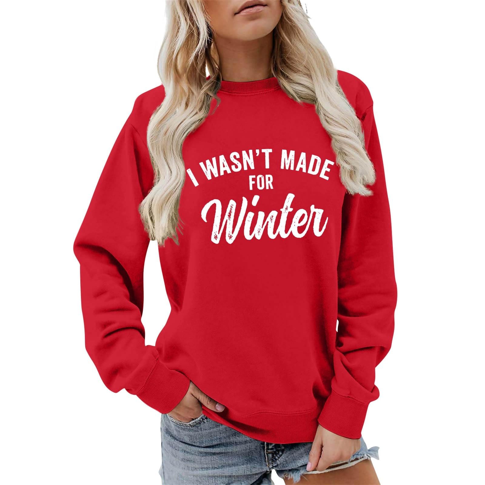 Повседневная Женская Толстовка I Wasn't Made For Winter, фото №2 Повседневная Женская Толстовка I Wasn't Made For Winter, фото №2