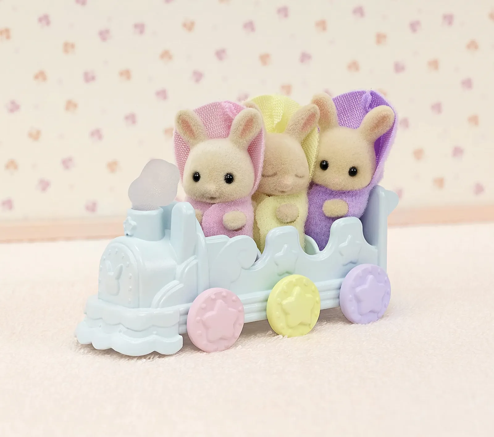 Набор Sylvanian Families 5707 Тройняшки Время купания, фото №7 Набор Sylvanian Families 5707 Тройняшки Время купания, фото №7