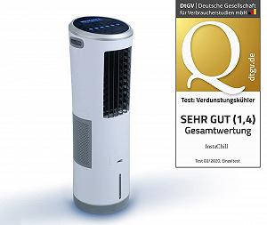 Мобільний охолоджувач повітря Livington InstaChill з водяним охолодженням 3 рівні без витяжного шланга 8.5 л резервуар 12 годин охолодження synthetic.ua - Фото 1