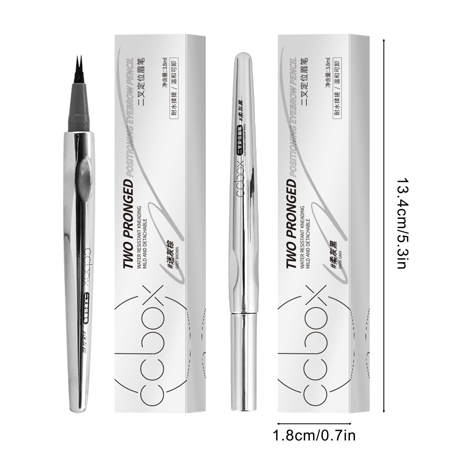 Брови Помада Безбарвний Набір Олівець для Бровей (B, Один Розмір), фото №4