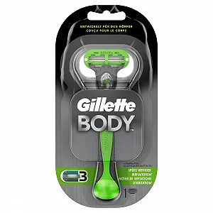Бритва для тела мужская Gillette Body + 1 сменная кассета с 3 лезвиями - Фото 1