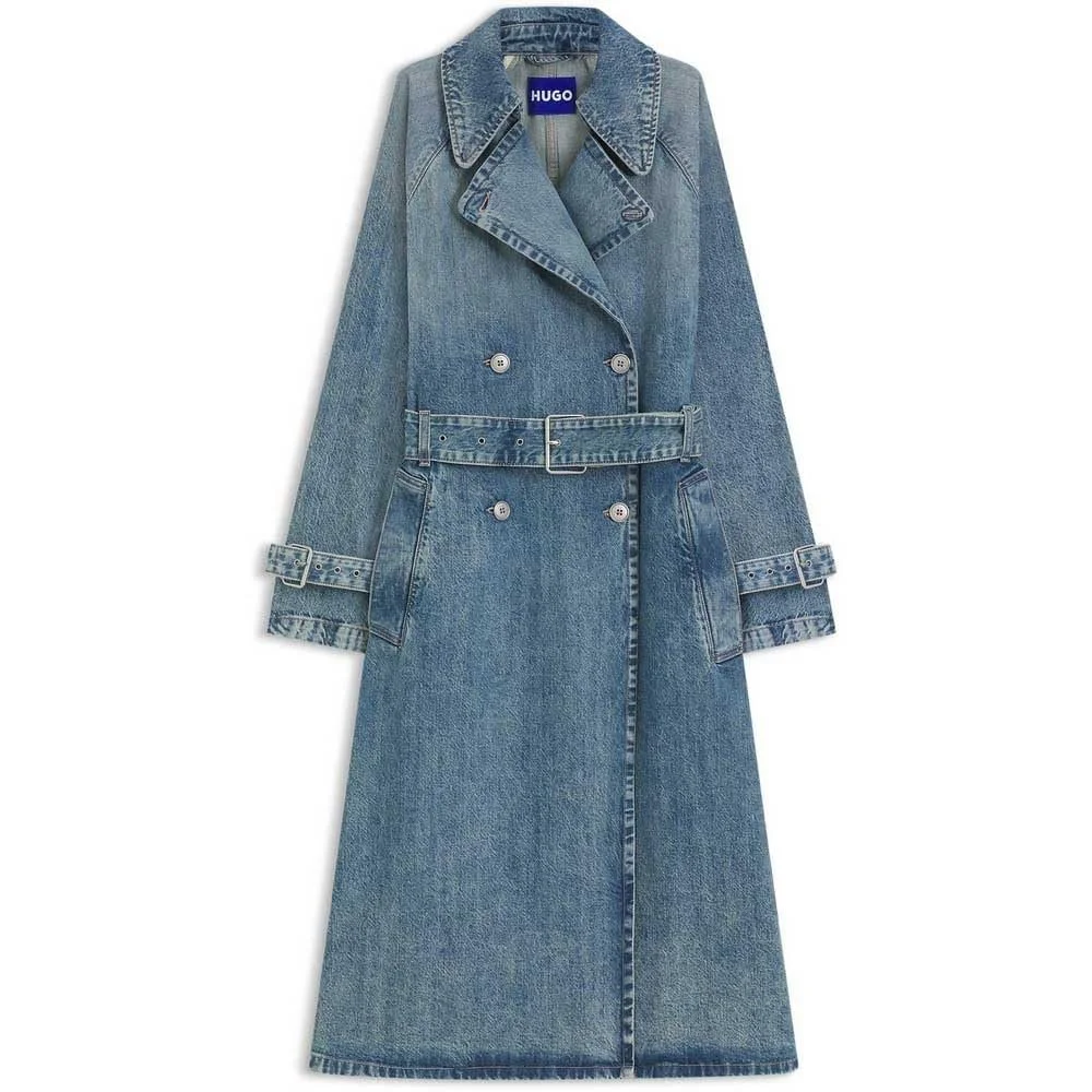 Джинсовое пальто HUGO Женское, фото №1 Джинсовое пальто HUGO Женское, фото №1