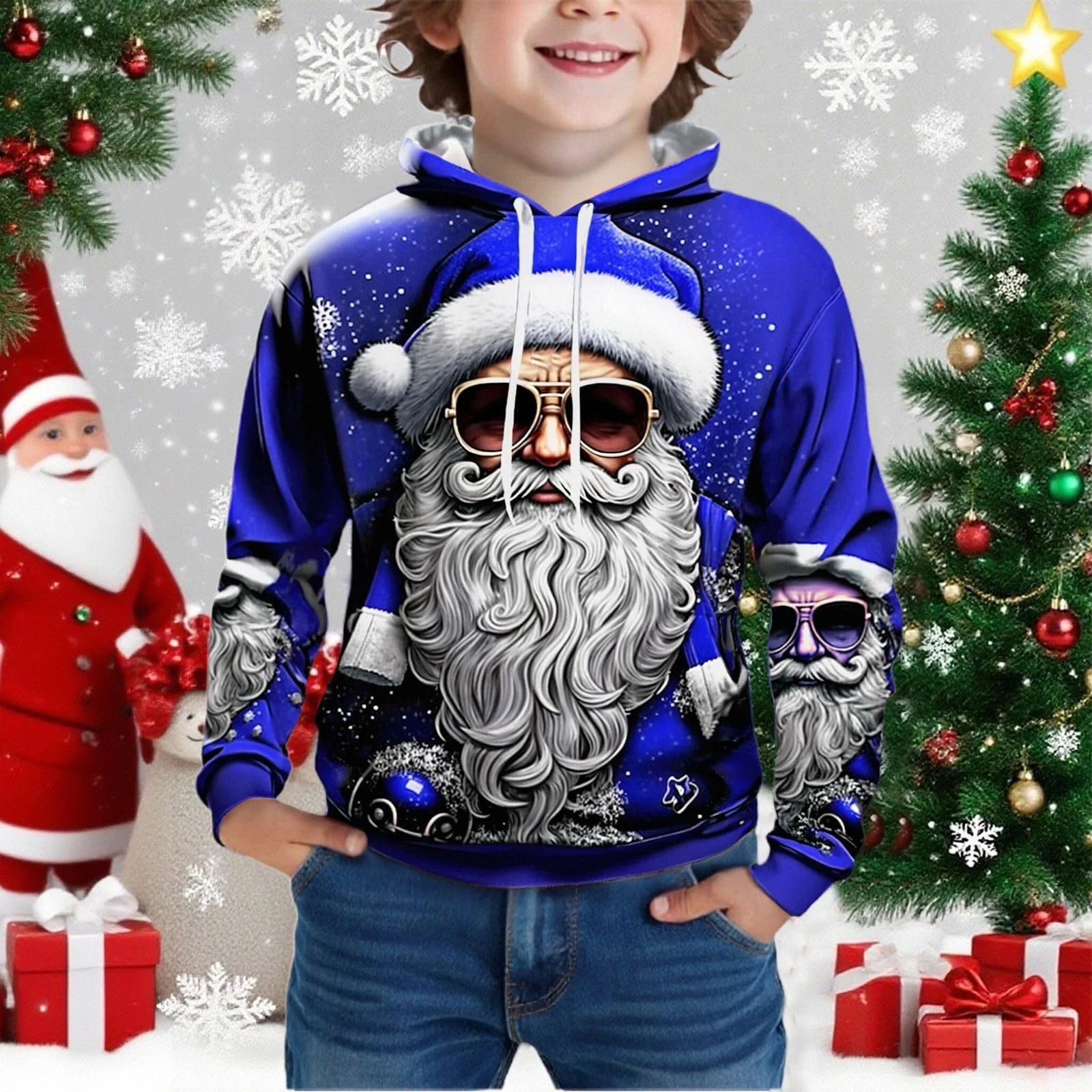 Різдвяний світшот для хлопчиків, фото №2 Різдвяний світшот для хлопчиків, фото №2