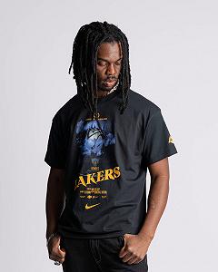 Футболка NikeOS ANGELES LAKERS COURTSIDE TEE L synthetic.ua - Фото 1