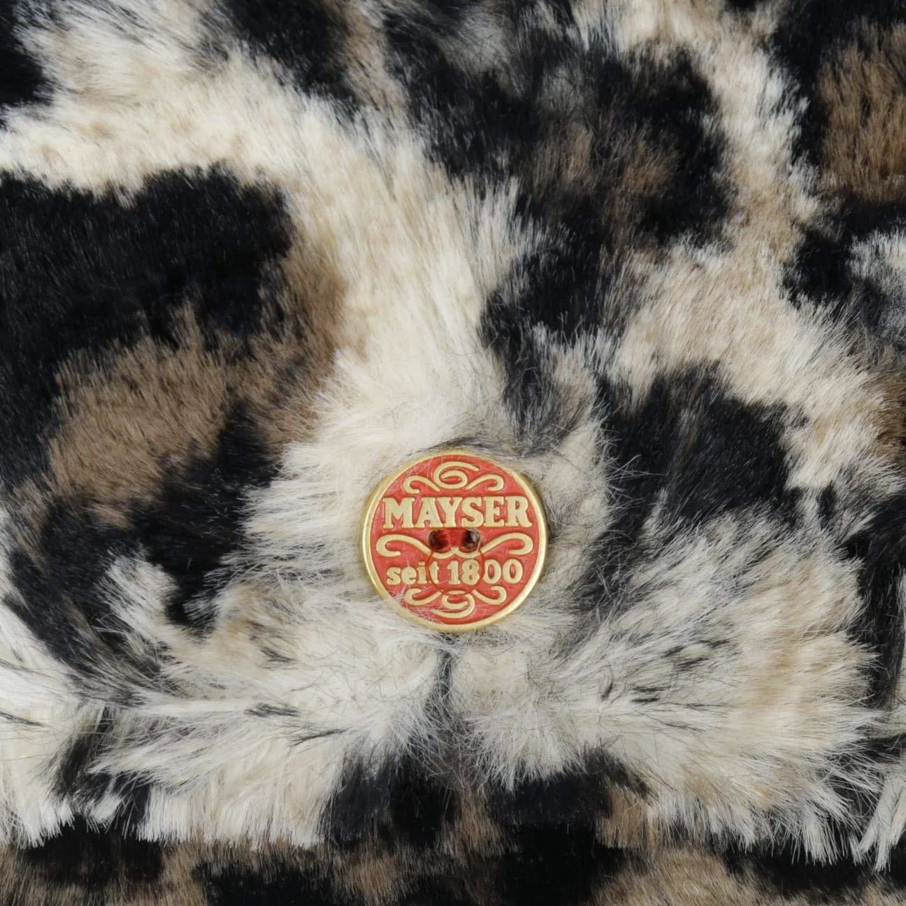 Пов'язка на голову Mayser Rita Leo зі штучного хутра, жіноча, фото №4