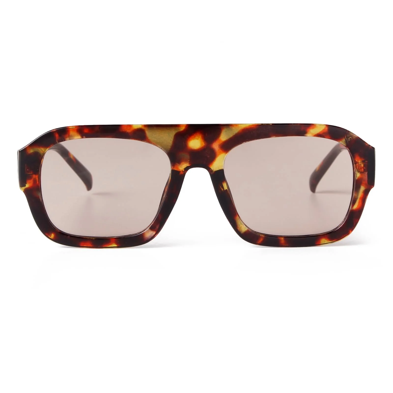 Модні квадратні сонцезахисні окуляри Laurinny для жінок Ретро 70-х Авіатори, фото №1