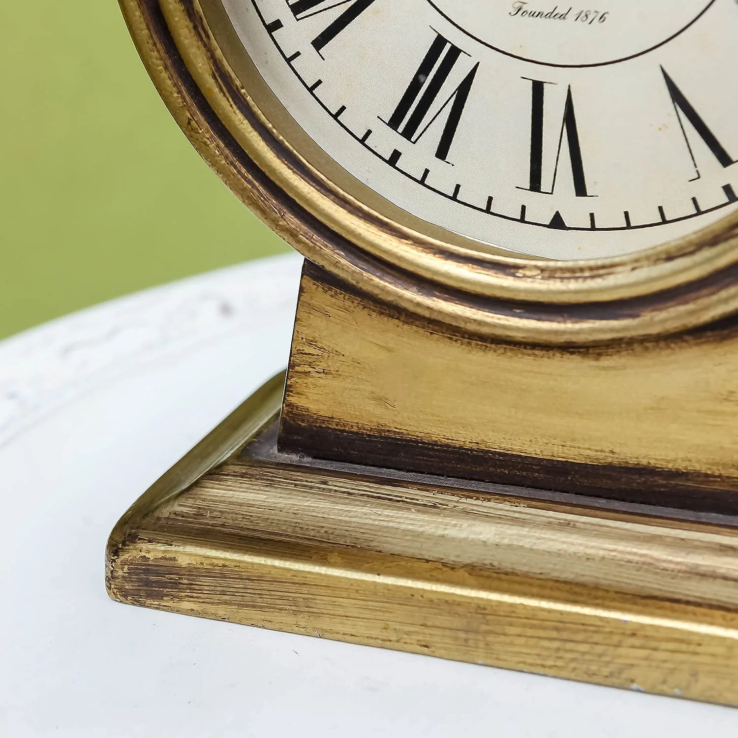 Часы настольные Nikky Home Винтажные Золотые, фото №4