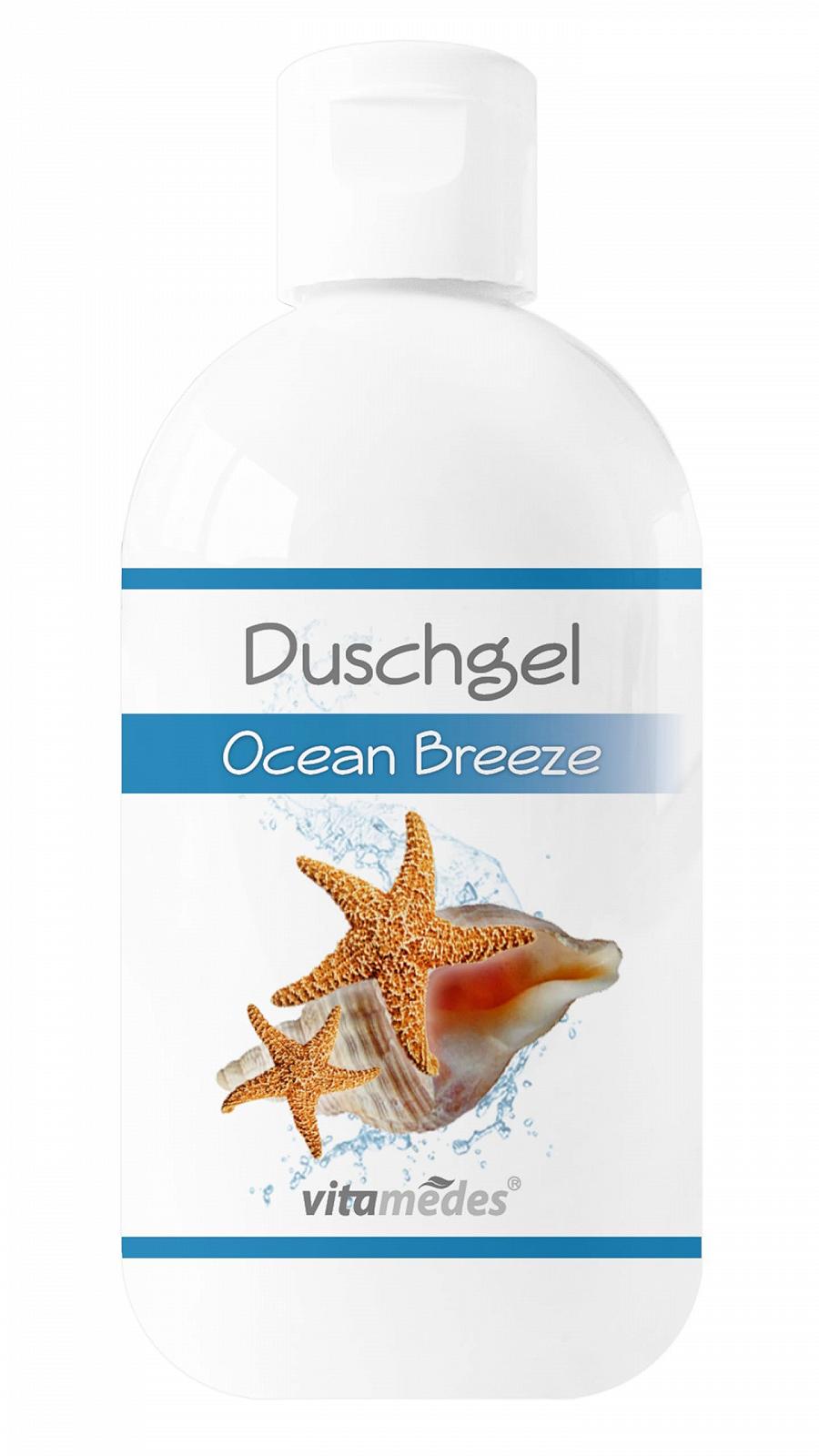 Гель для душу Ocean Breeze з великою мочалкою унісекс аптечна якість, фото №2