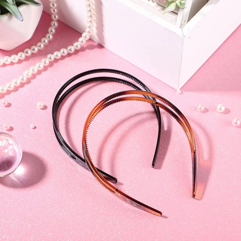 Обруч Двойной ряд KALLORY Пластиковый, фото №4