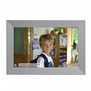 Цифровая фоторамка Denver PFF-1026G 10.1 Inch IPS HD WiFi Grey - Фото 1