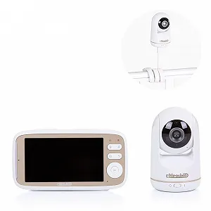 Відеоняня Chipolino Apollo 5 Inch Night Vision VOX White - Фото 1