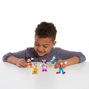Набір колекційних фігурок Mickey Mouse Disney Junior, 5 штук, колекційні фігурки 7,62 см synthetic.ua - Фото 1