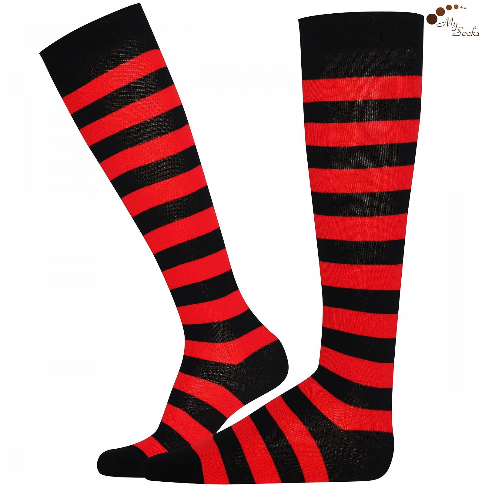 Шкарпетки до коліна Mysocks Унісекс - Довгі смугасті шкарпетки, фото №3