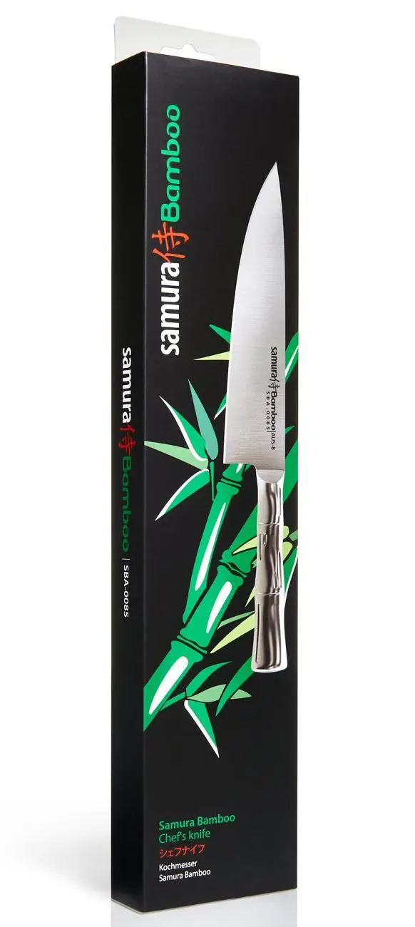 Кухонний нож Самура Бамбу 200 мм (SBA-0085), фото №5