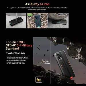 Смартфон Blackview BV4800 Pro 12/128GB Android 14 6.56" HD+ 16MP 5180mAh IP68 4G 5G ціна на synthetic.ua - Фото 1 Смартфон Blackview BV4800 Pro 12/128GB Android 14 6.56" HD+ 16MP 5180mAh IP68 4G 5G synthetic.ua - Фото 1