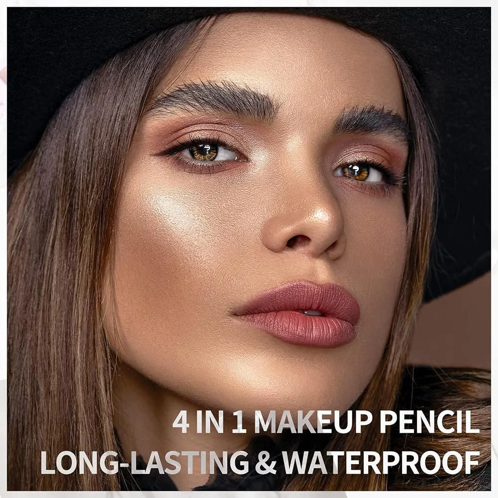 Ручка Makeup 4-в-1 Waterproof Multifunctional Cosmetic Pen, фото №6 Ручка Makeup 4-в-1 Waterproof Multifunctional Cosmetic Pen, фото №6