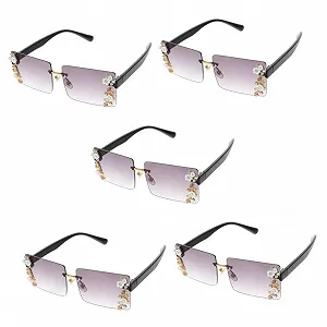 НАБОР солнцезащитных очков PACKOVE, 5 шт., без оправы - Фото 1