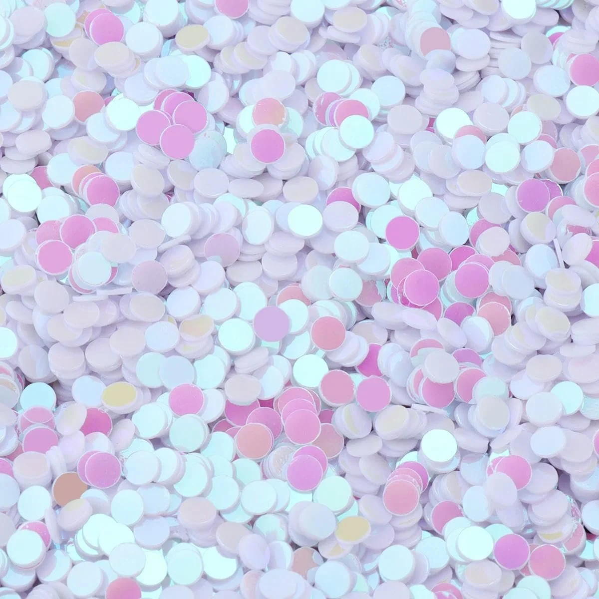 Паєтки Розсипні 3 мм 30г/лот Білий, фото №1