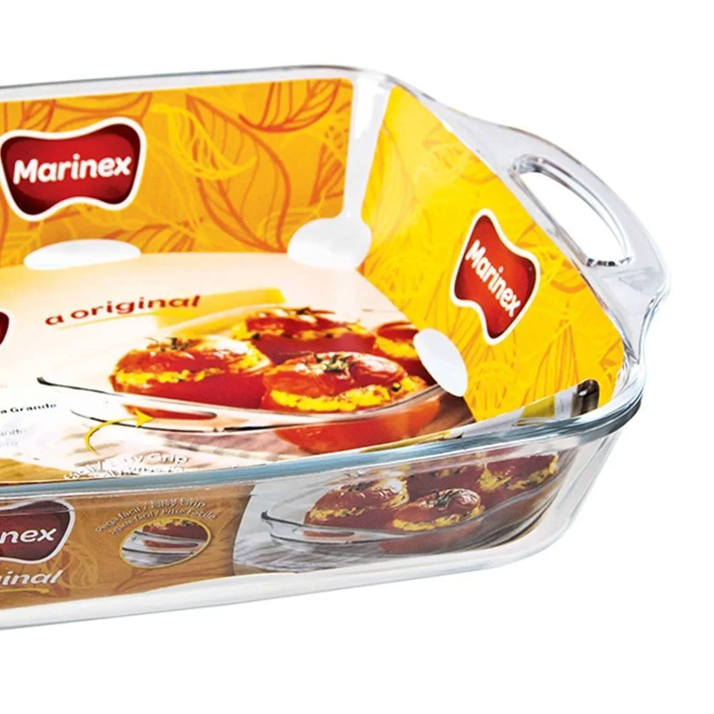 Форма для запікання Marinex Скляна Прозора 33 x 28 x 7 cm, фото №2