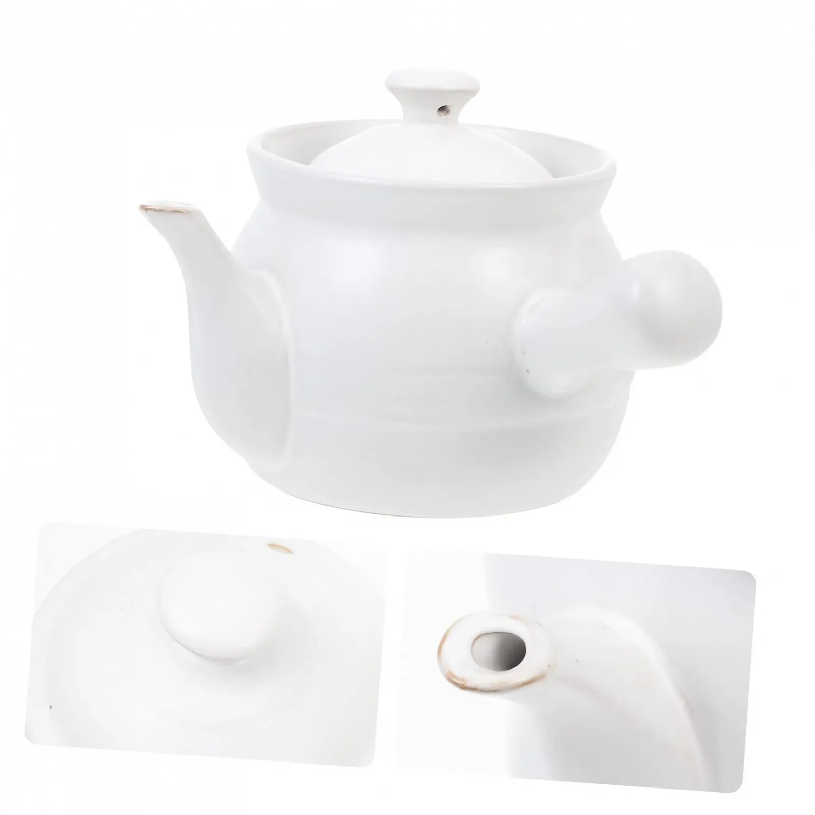 Керамічний горщик для ліків BESTYASH для газової плити термостійкий 200 г, фото №6