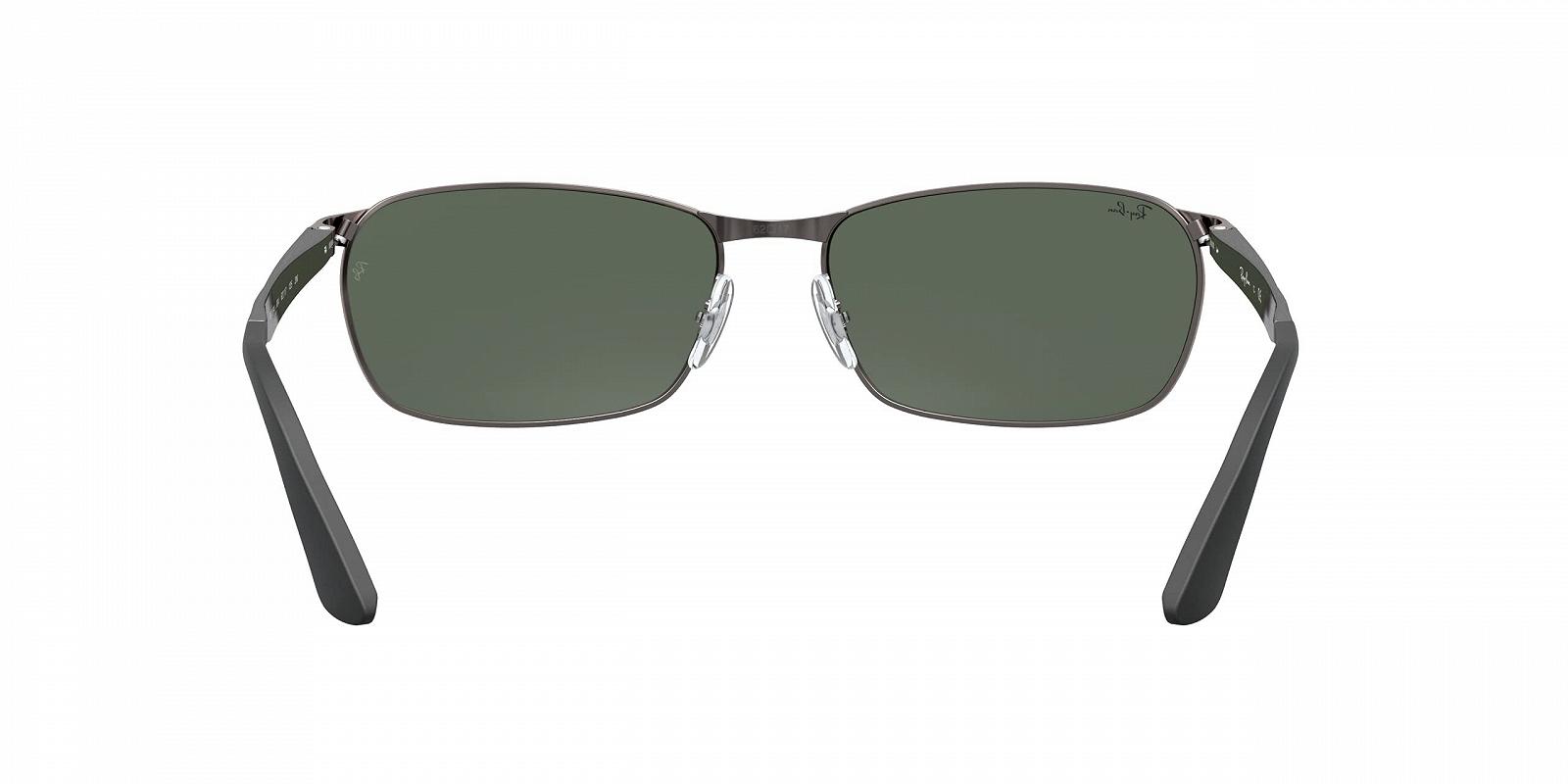 Сонцезахисні окуляри Ray-Ban Unisex Rb 3534, Gunmetal/Green Classic Lenses, 59, фото №4 Сонцезахисні окуляри Ray-Ban Unisex Rb 3534, Gunmetal/Green Classic Lenses, 59, фото №4
