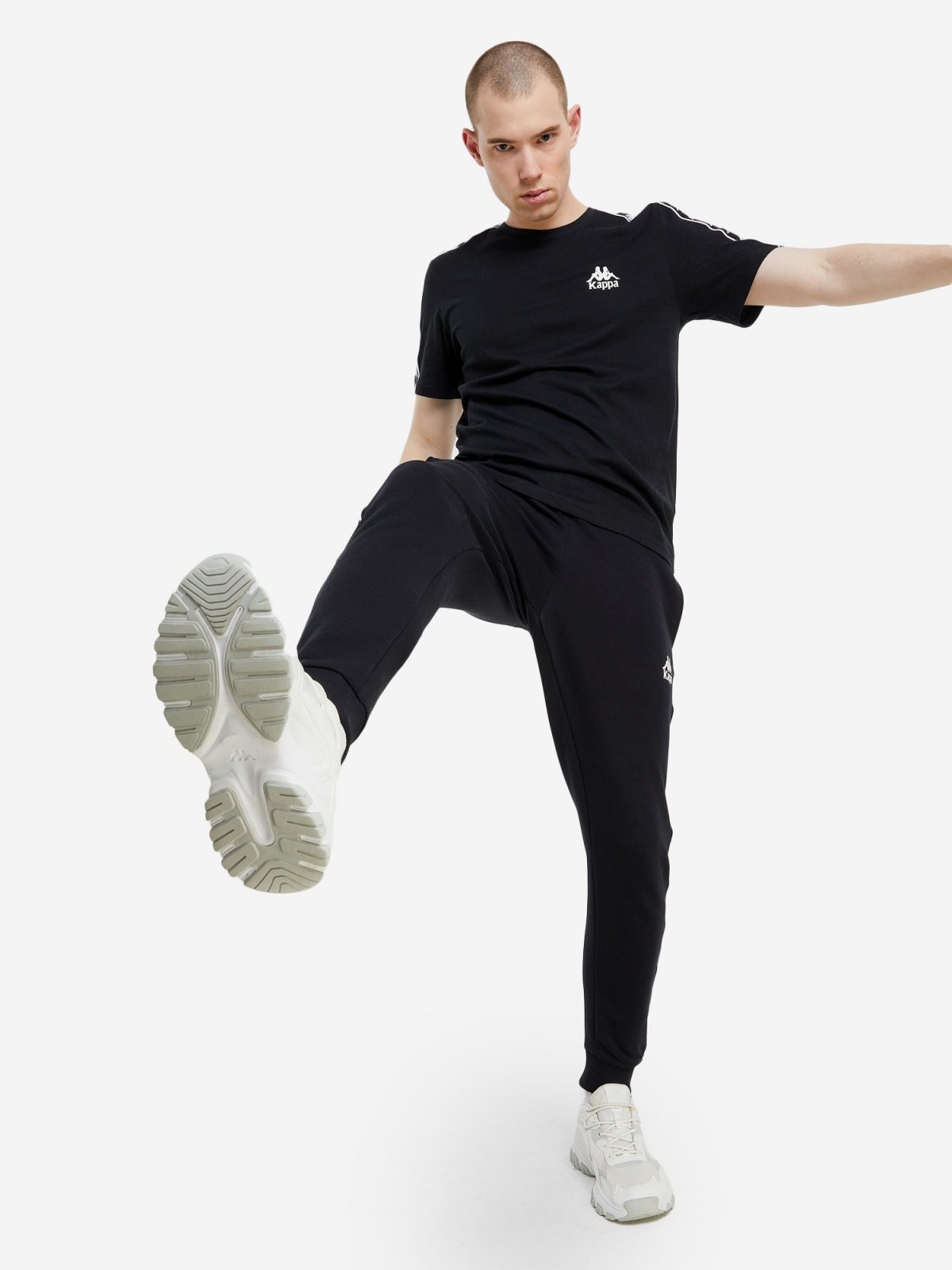 Футболка 125939KAP-99 Kappa Чорний 3XL, фото №4