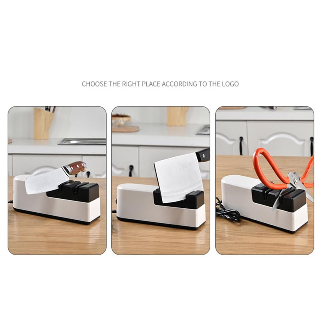 Электрическая ножеточка с USB-интерфейсом из ABS-пластика, фото №9