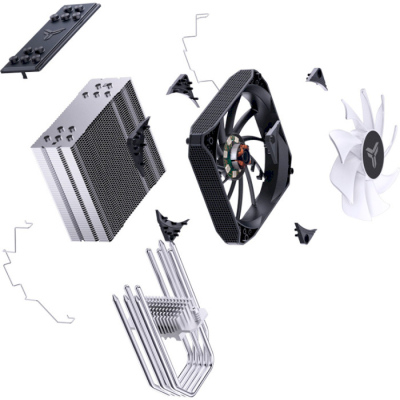 Кулер для процессора JONSBO PISA A5 Gray, фото №11