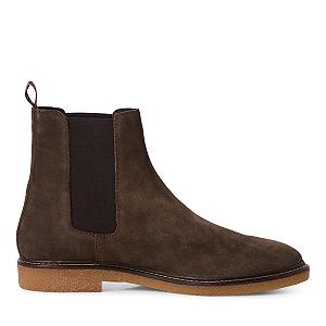 Челси Ботинки MARCO TOZZI by Guido Maria Kretschmer Замшевые с Блочным Каблуком synthetic.ua - Фото 1