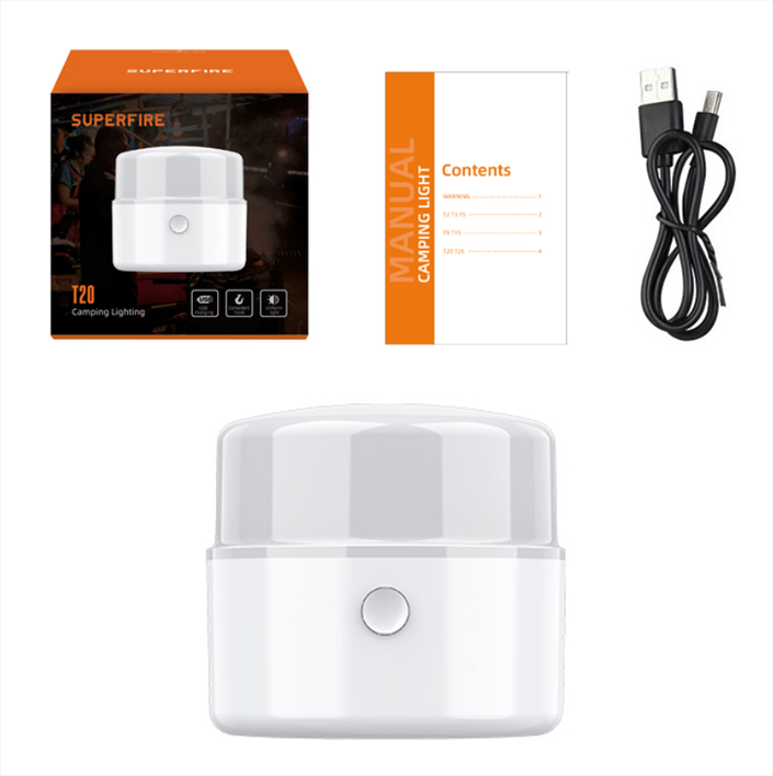 Фонарь для кемпинга аккумуляторный T20 SuperFire 180 Lumen IP42, фото №6 Фонарь для кемпинга аккумуляторный T20 SuperFire 180 Lumen IP42, фото №6