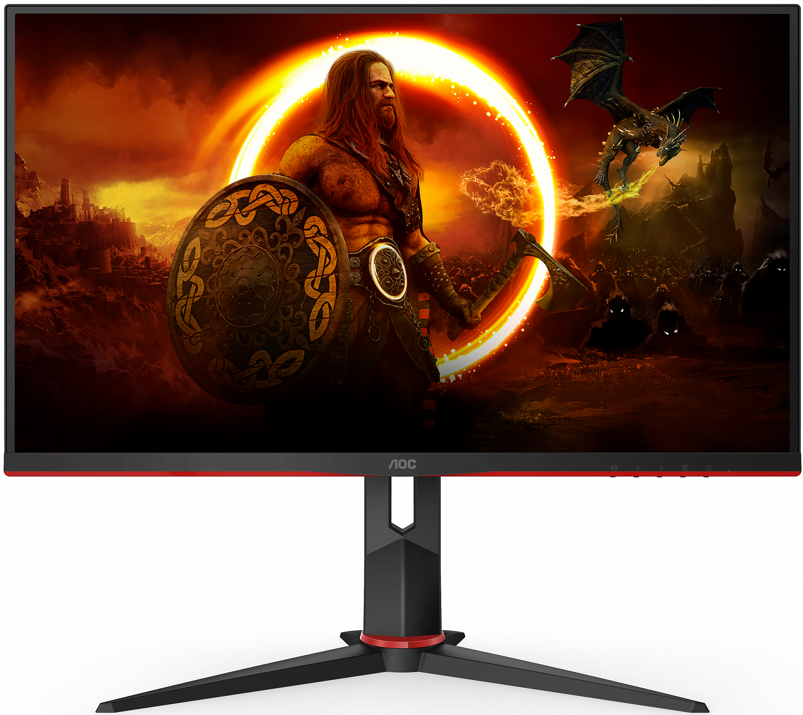 Монитор 27" AOC Gaming Q27G2U QHD VA версия на 75 Гц, фото №1