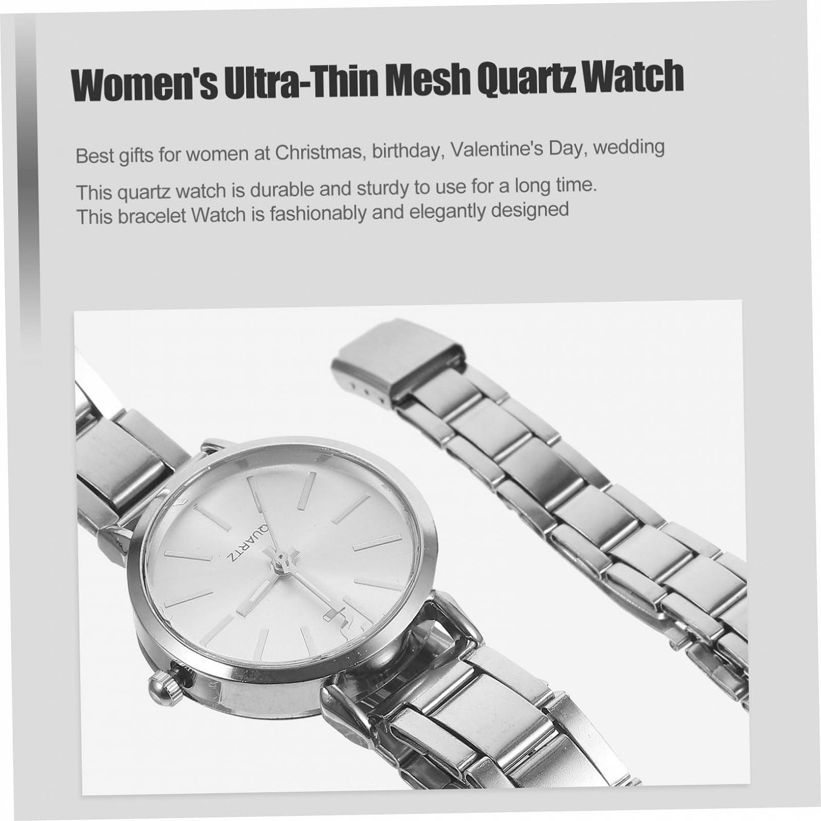 Жіночий Кварцовий Годинник WRITWAA Сріблястий, фото №8