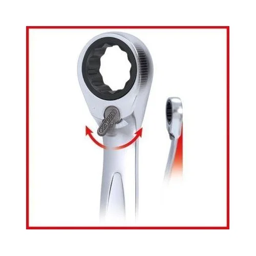 Ключ комбинированный трещоточный KS TOOLS 503.4631 31 мм, фото №3