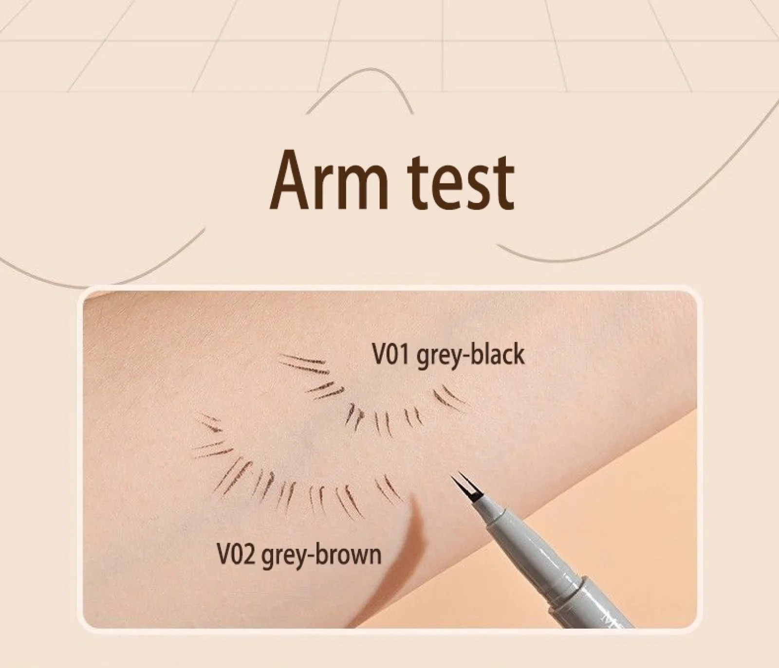 Підводка для очей Двосторонній для нижніх вій, фото №6