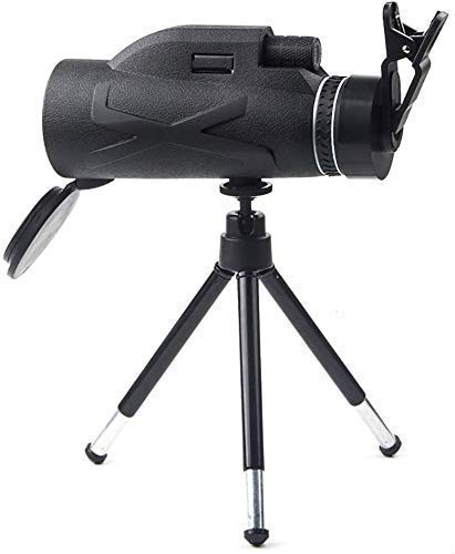 Монокуляр Телескоп 80 x 100 Високопотужний та HD Monocular з Призмою BAK4 Простий тримач для мобільного телефону + Телескопічна підставка з алюмінієвого сплаву, фото №1