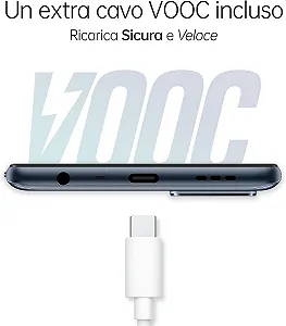 Смартфон 6.52" Oppo A54s 4/128GB 4G 1-SIM 50/8Мп 8 ядер Android 13 Синій synthetic.ua - Фото 1