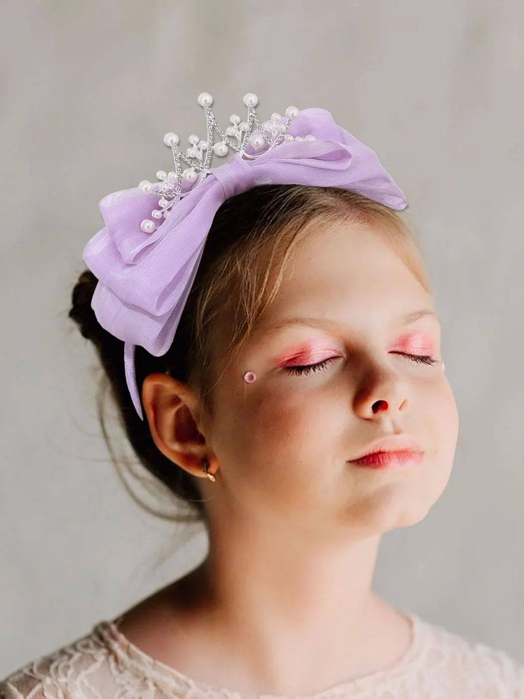 Обруч Принцеса IYOU Кристал Фіалковий, фото №3