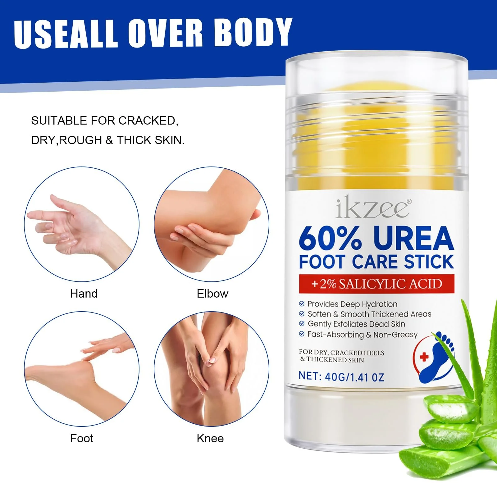 Крем для ног Urea Cream 60% 2 шт по 40 г, фото №7