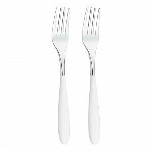 Купить Вилки десертные Rockingham Forge Luxury 2DF650W, 2 шт., нержавеющая сталь 18/10, белый - Фото 1 Вилки десертные Rockingham Forge Luxury 2DF650W, 2 шт., нержавеющая сталь 18/10, белый - Фото 1