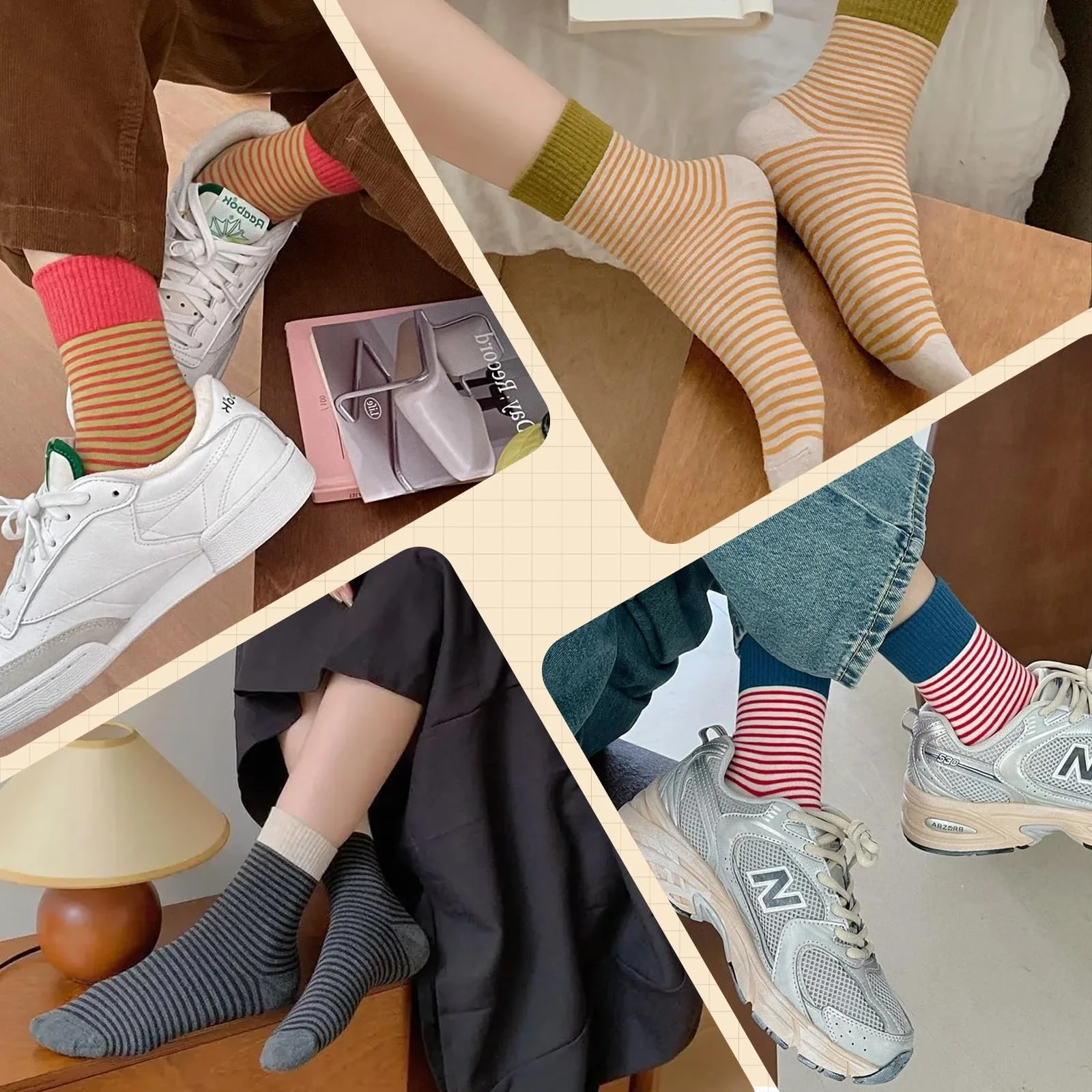 Жіночі шкарпетки (5 пар) Розмір 36-42, фото №4