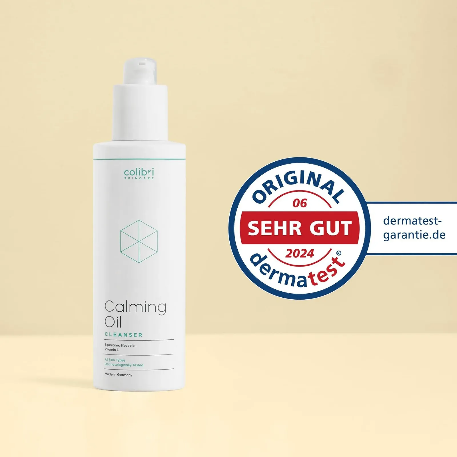 Олія для вмивання Colibri skincare Calming Oil 200 мл Ніжна очищаюча, фото №6