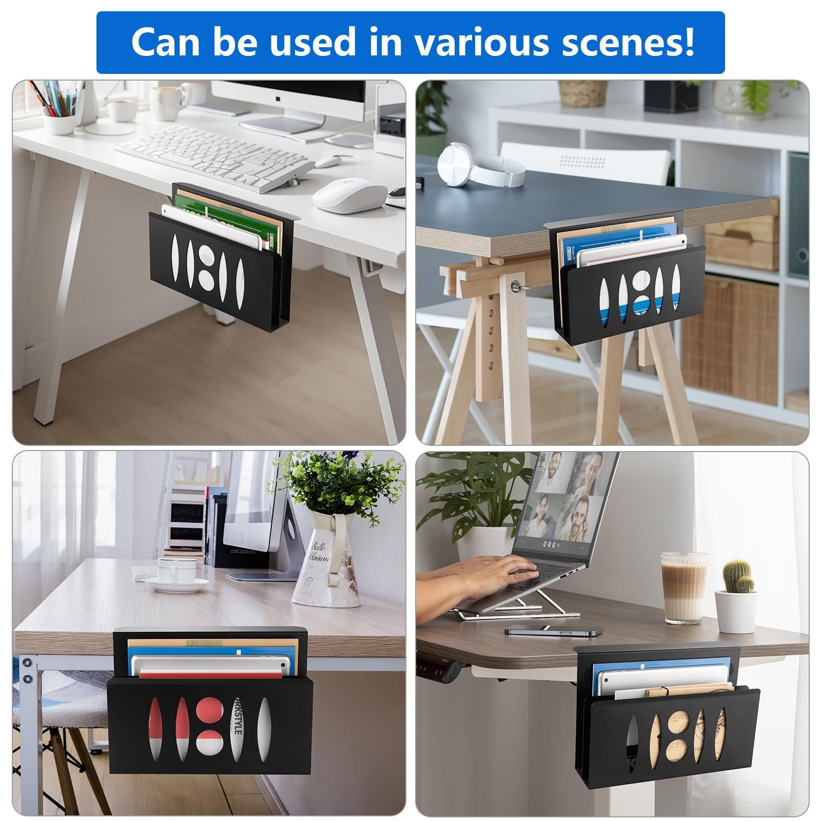 Подставка для ноутбука Стальная Двойная Черная, фото №7