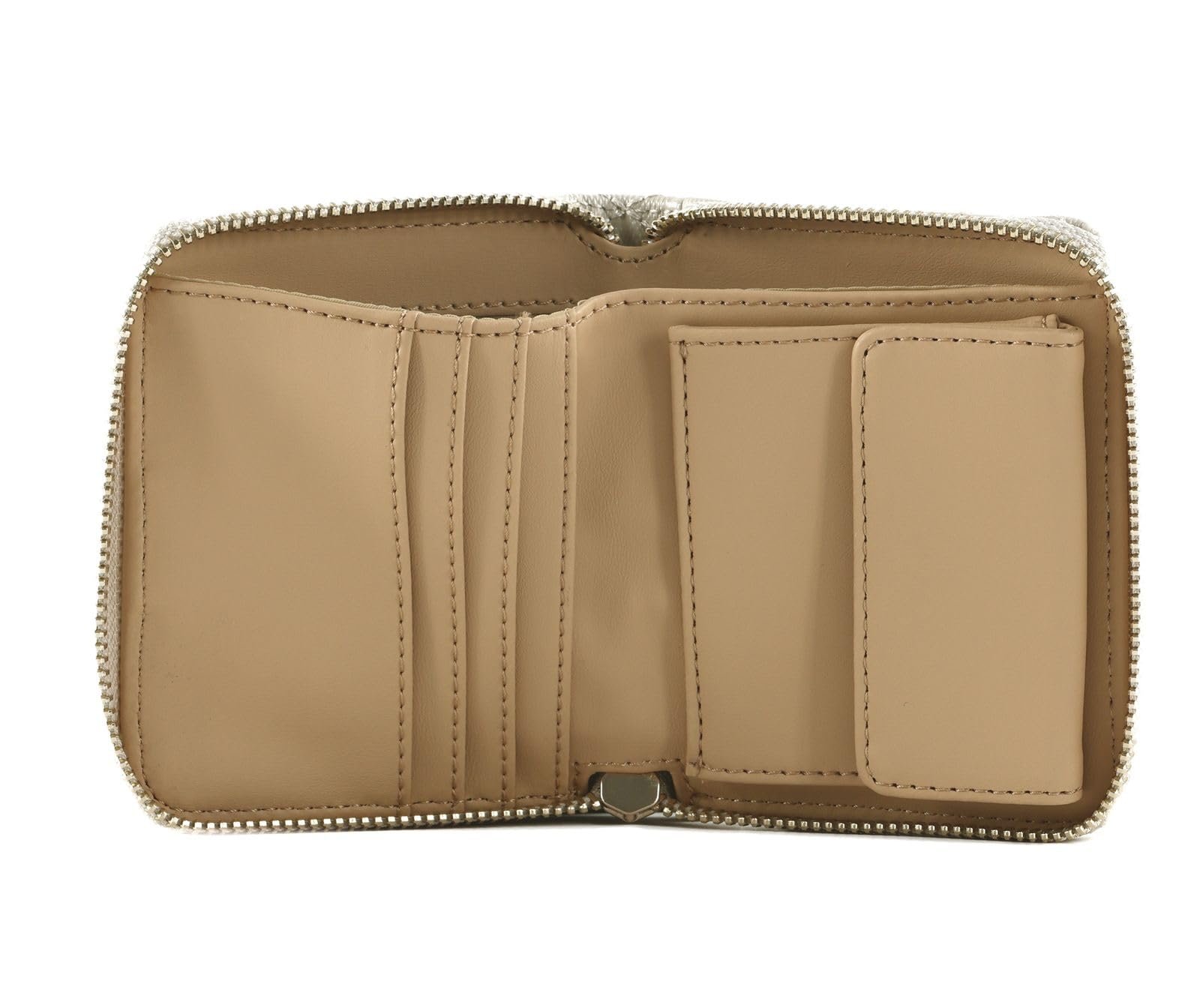 Гаманець GUESS Betula Small Zip Around S Taupe, фото №2