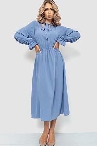 Платье нарядное цвет джинс 204R601 - Фото 1