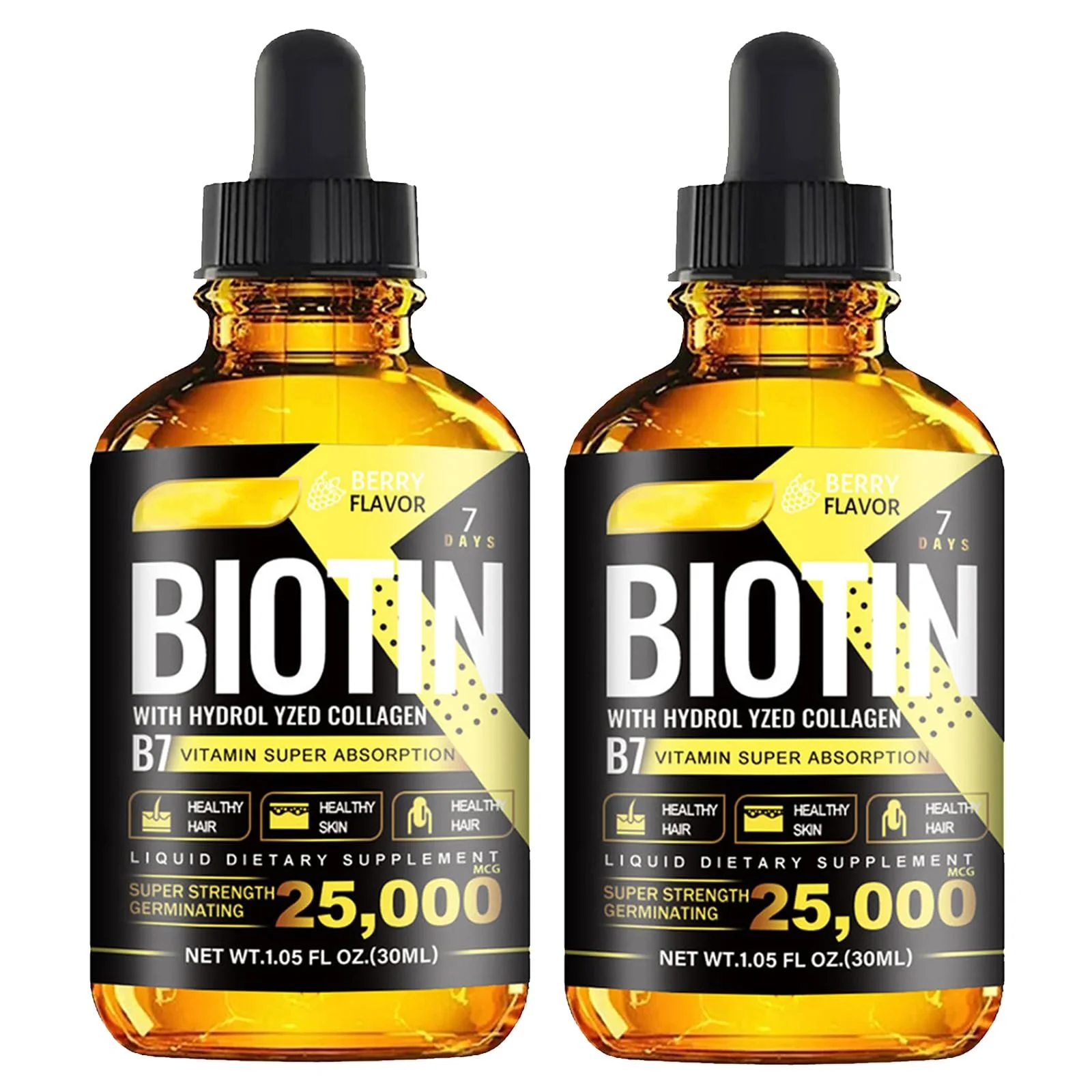 Засоби для відновлення волосся, Рідкий засіб для росту волосся 2 шт, фото №1