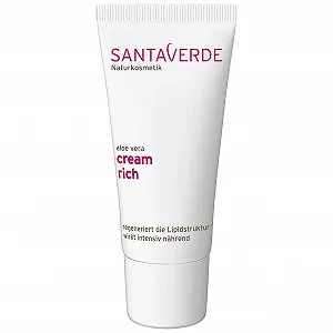 Насичений крем для обличчя SantaVerde Aloe Vera Creme Rich з алое вера та олією аргани - Фото 1