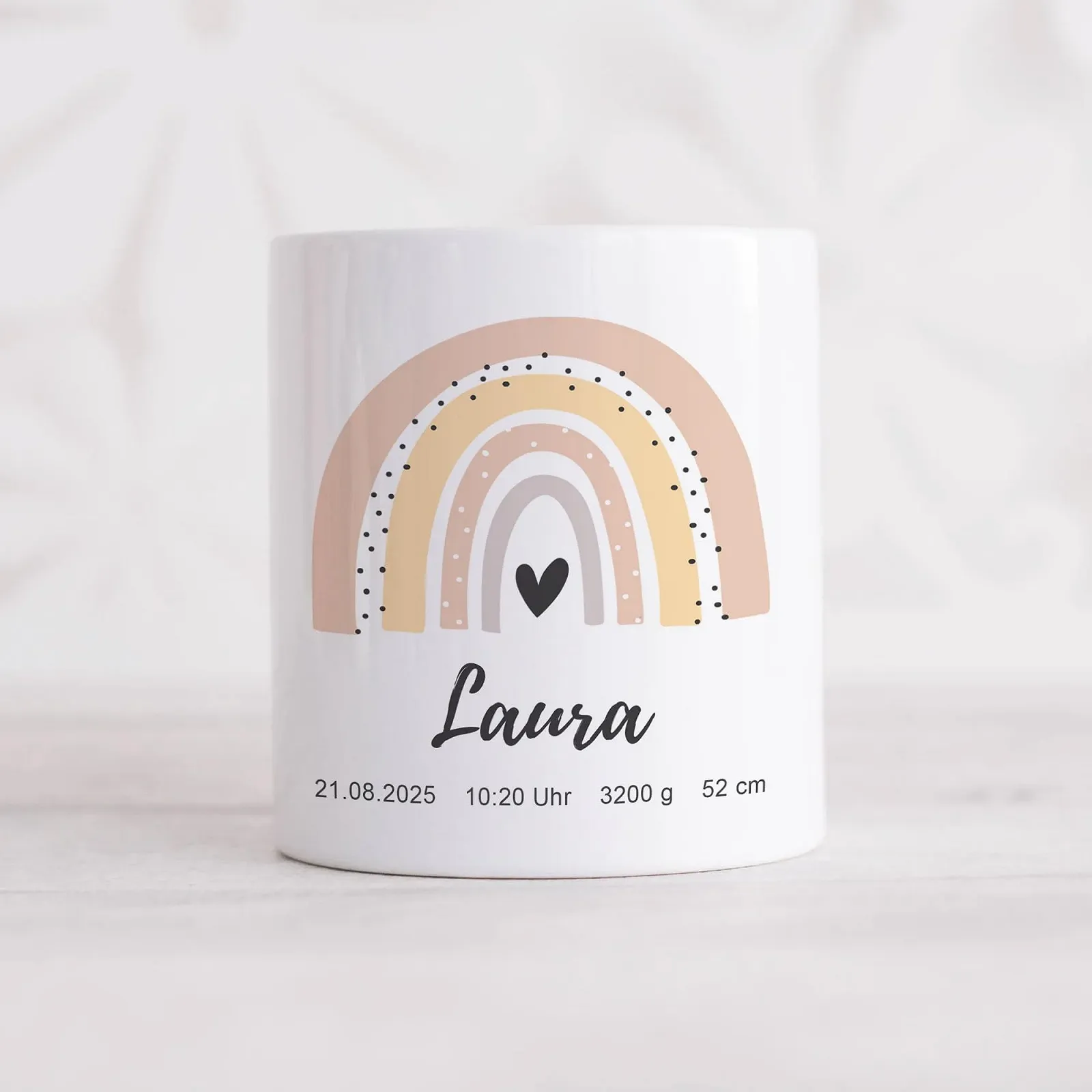 Скарбничка керамічна Rainbow Apricot 9.4 x 8 см, фото №6